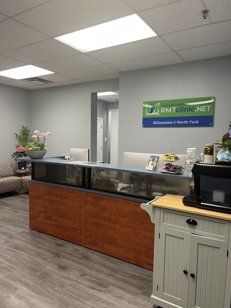 RMT Clinic Reception