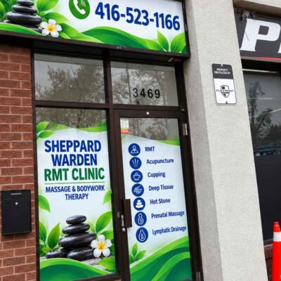 Sheppard Warden RMT Clinic Entrance Sheppard Warden RMT Clinic Entrance